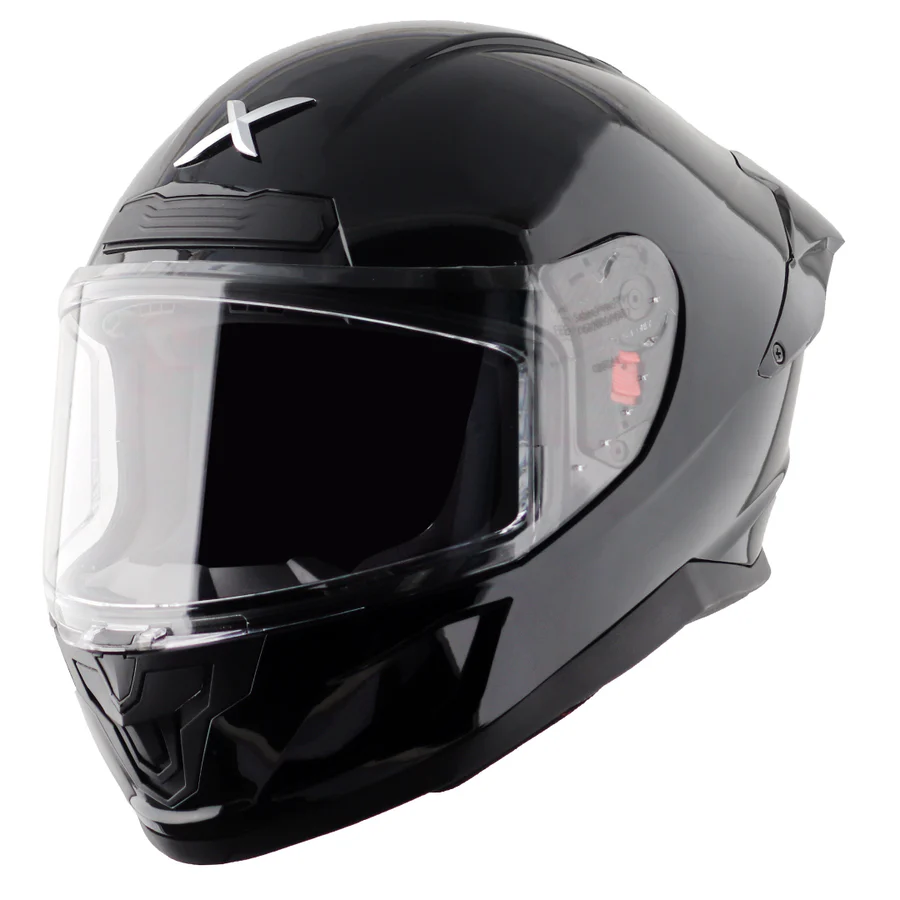 Axor Saber Solid Black Colors Helmet