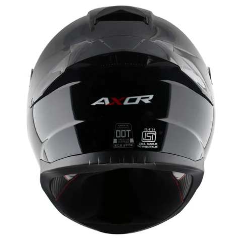Axor Saber Solid Black Colors Helmet - Image 6