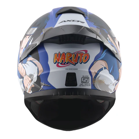 Axor Saber Sasuke Helmet Dull Blue Black - Image 5