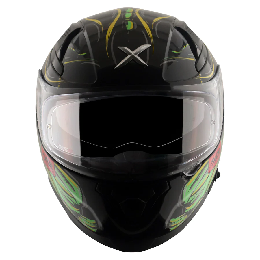 AXOR APEX SEADEVIL BLACK RED FULL FACE HELMET FOR MAN AND WOMAN - Image 9