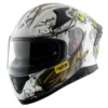 APEX SEADEVIL WHITE GOLD FULL FACE HELMET FOR MAN AND WOMAN