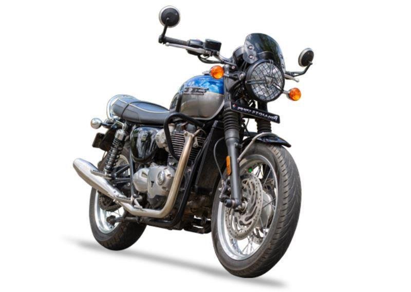 Silver Stallion-Full System For Triumph Bonne T120 | (1200)-Silver - Image 2