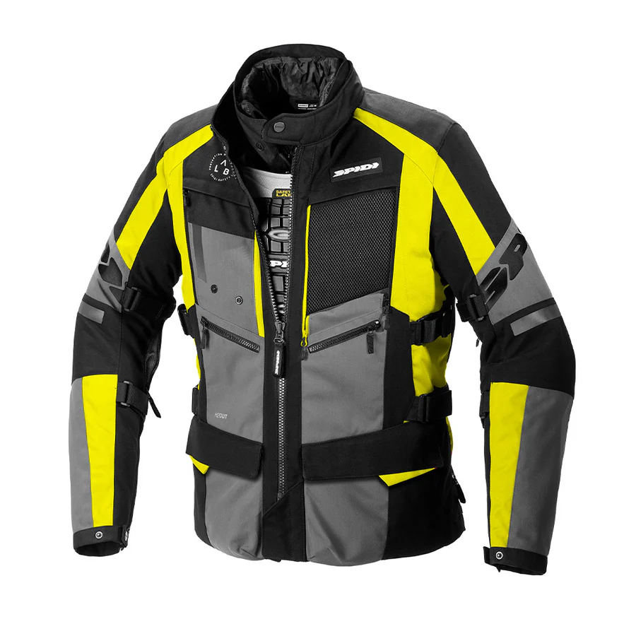Spidi 4Season Evo Jacket - Black Yellow - Image 3