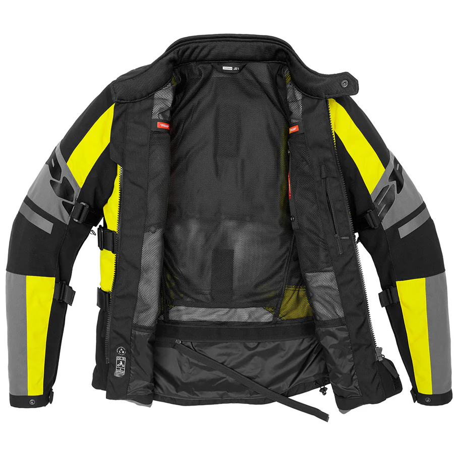 Spidi 4Season Evo Jacket - Black Yellow - Image 4