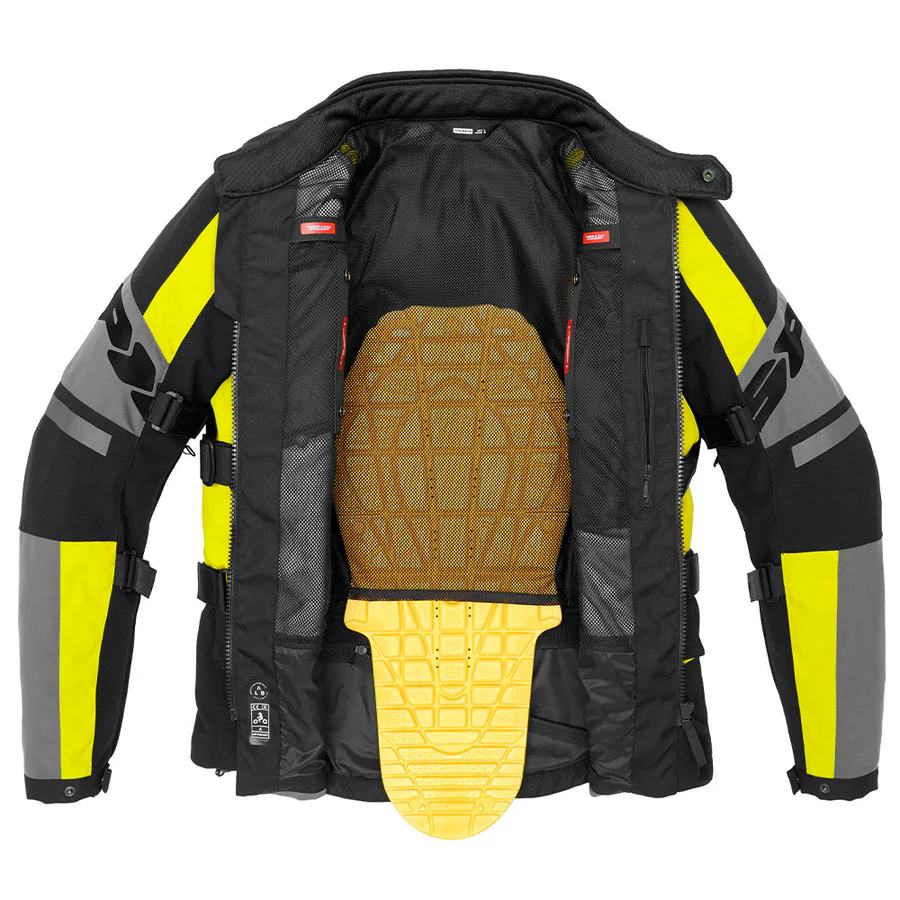 Spidi 4Season Evo Jacket - Black Yellow - Image 5