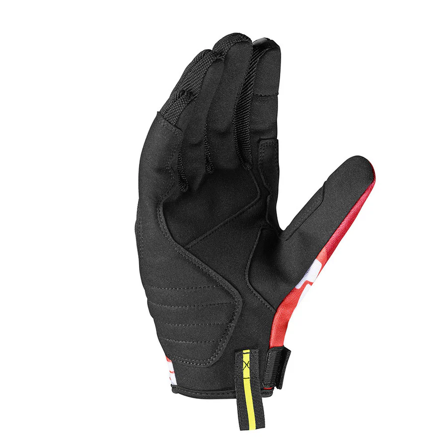 Spidi FLASH-KP Gloves - BLACK RED - Image 4