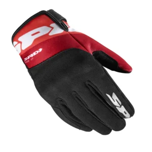 Spidi FLASH-KP Gloves - BLACK RED