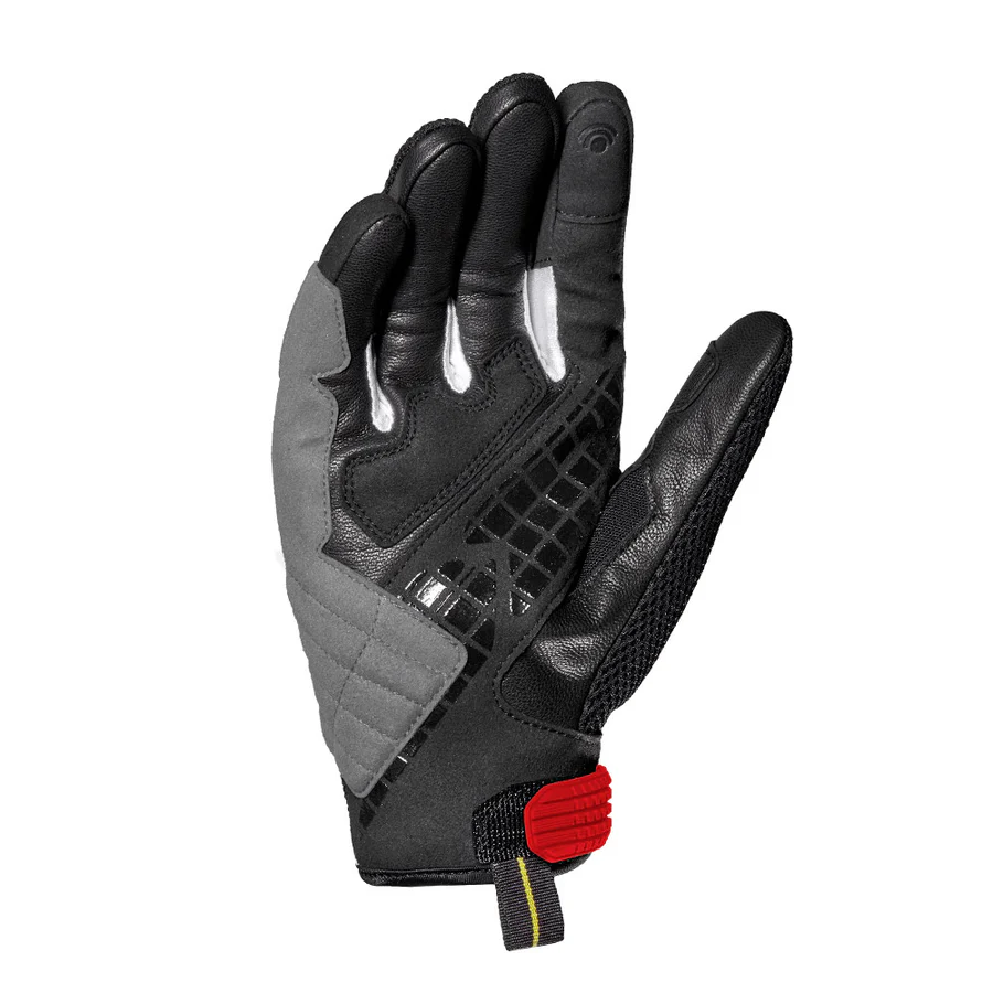 Spidi G Carbon Gloves - BLACK RED - Image 4
