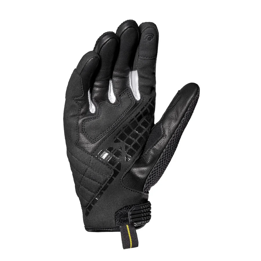 Spidi G Carbon Gloves - BLACK WHITE - Image 2