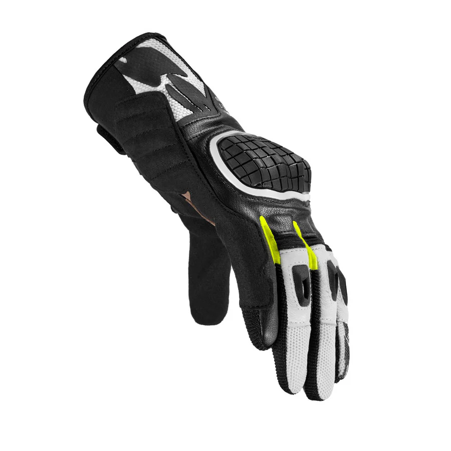 Spidi G-Warrior Gloves - BLACK FLUO YELLOW - Image 4