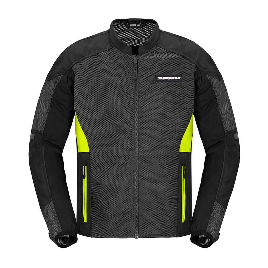 Spidi Super Net Jacket - Black Yellow
