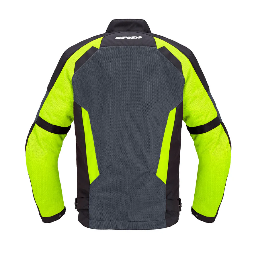 Spidi Tek Net Jacket - Black / Yellow - Image 5