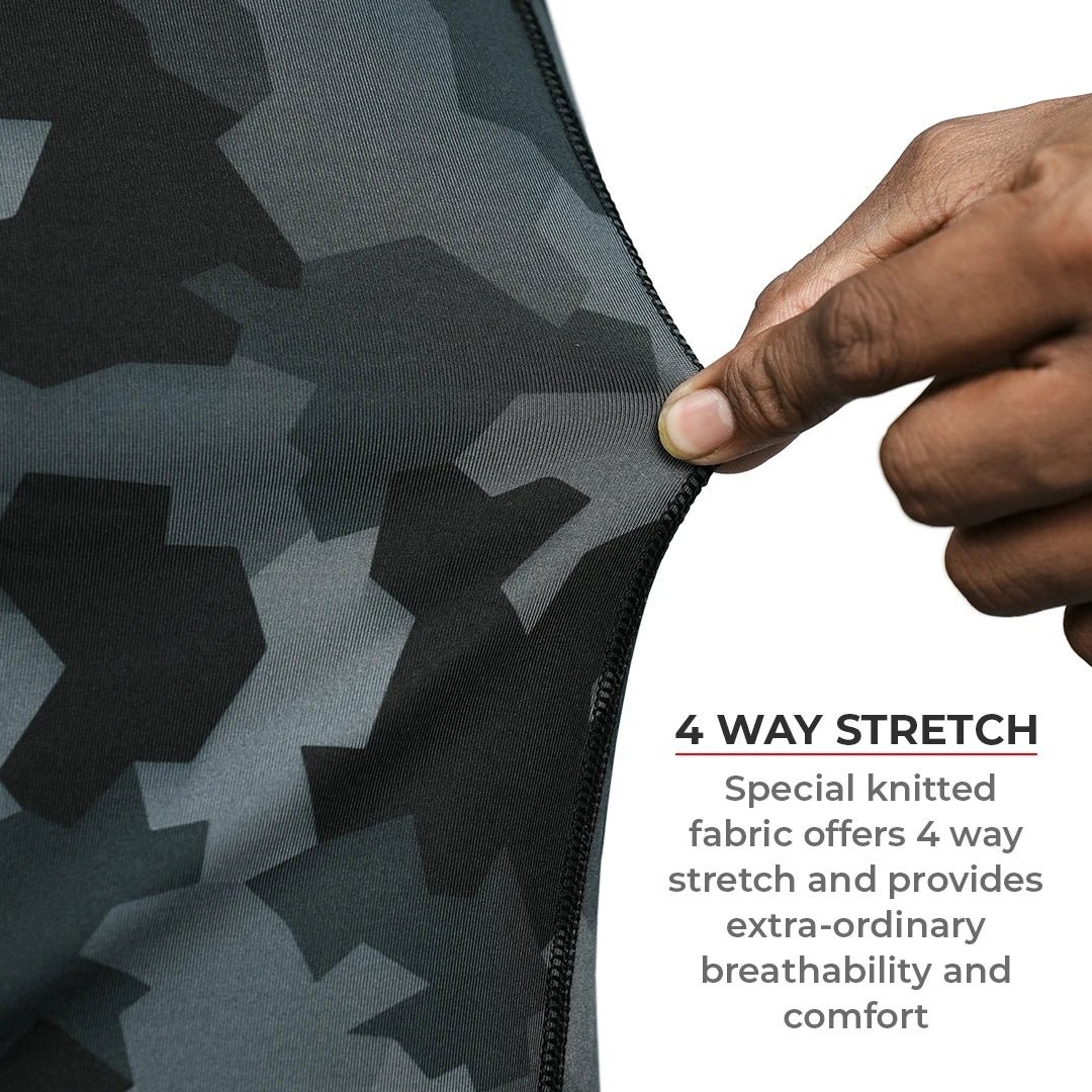 ViaTerra 2nd SKIN BASE LAYER - TOP - Star Print - Image 7