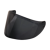 Smoke-tinted Axor Street replacement visor for new model Axor Street helmets.