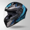 STUDDS THUNDER D1 LIGHTVOLT DECOR MATT BLACK / GREY & BLUE