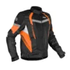 RYNOX  TORNADO PRO 4 JACKET - CE CERTIFIED CLASS A - Black Orange