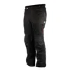 Axor Torq all-black motorcycle riding pants featuring knee and hip armor and ventilation mesh panels.