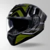 STUDDS TROOPER D3 VENTURA DECOR BLACK & GREEN