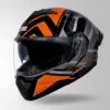 STUDDS TROOPER D3 VENTURA DECOR BLACK & ORANGE