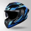 STUDDS TROOPER D3 VENTURA DECOR BLACK & BLUE