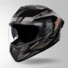 STUDDS TROOPER D4 RACE DECOR BLACK / ORANGE & GREY