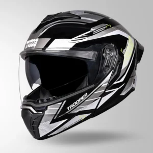 STUDDS TROOPER D4 RACE DECOR BLACK / YELLOW & GREY