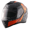 VEGA VF-10 Turbo Squad Helmet - Black-Orange
