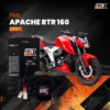 TVS Apache RTR 160 (2021) Fuelx Pro