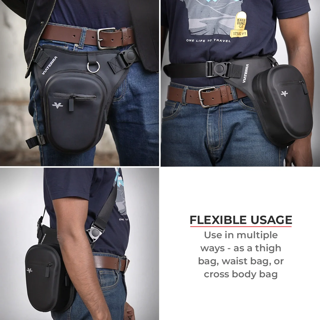 VIATERRA 100% Waterproof Thigh Bag - Image 5