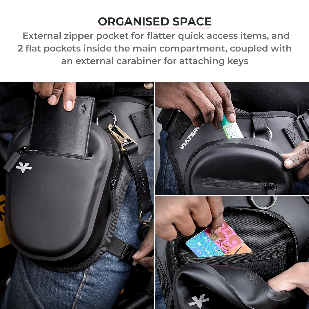 VIATERRA 100% Waterproof Thigh Bag - Image 6