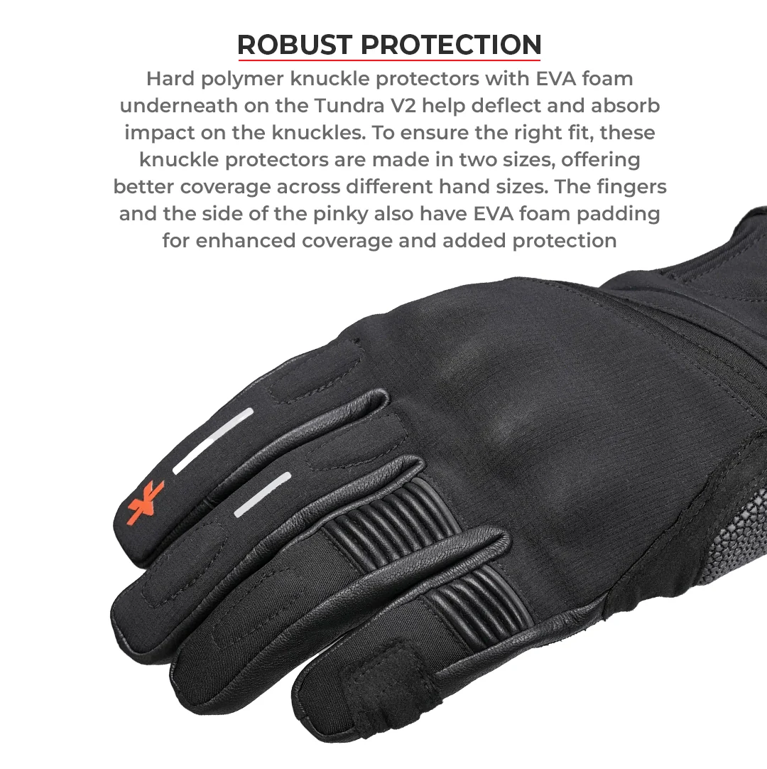 VIATERRA TUNDRA v3 – WATERPROOF/ WINTER MOTORCYCLE GLOVES - Image 4