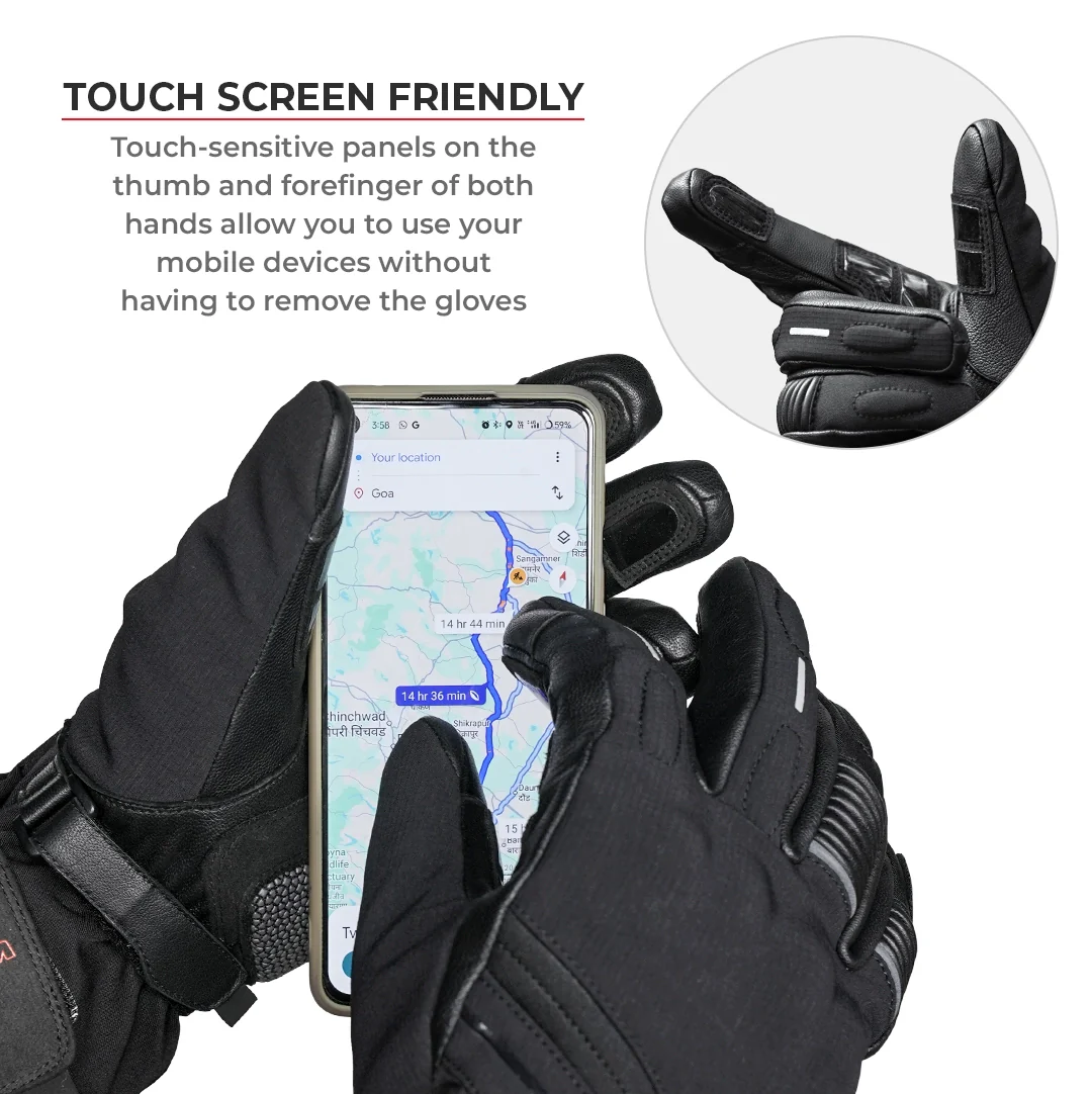 VIATERRA TUNDRA v3 – WATERPROOF/ WINTER MOTORCYCLE GLOVES - Image 14