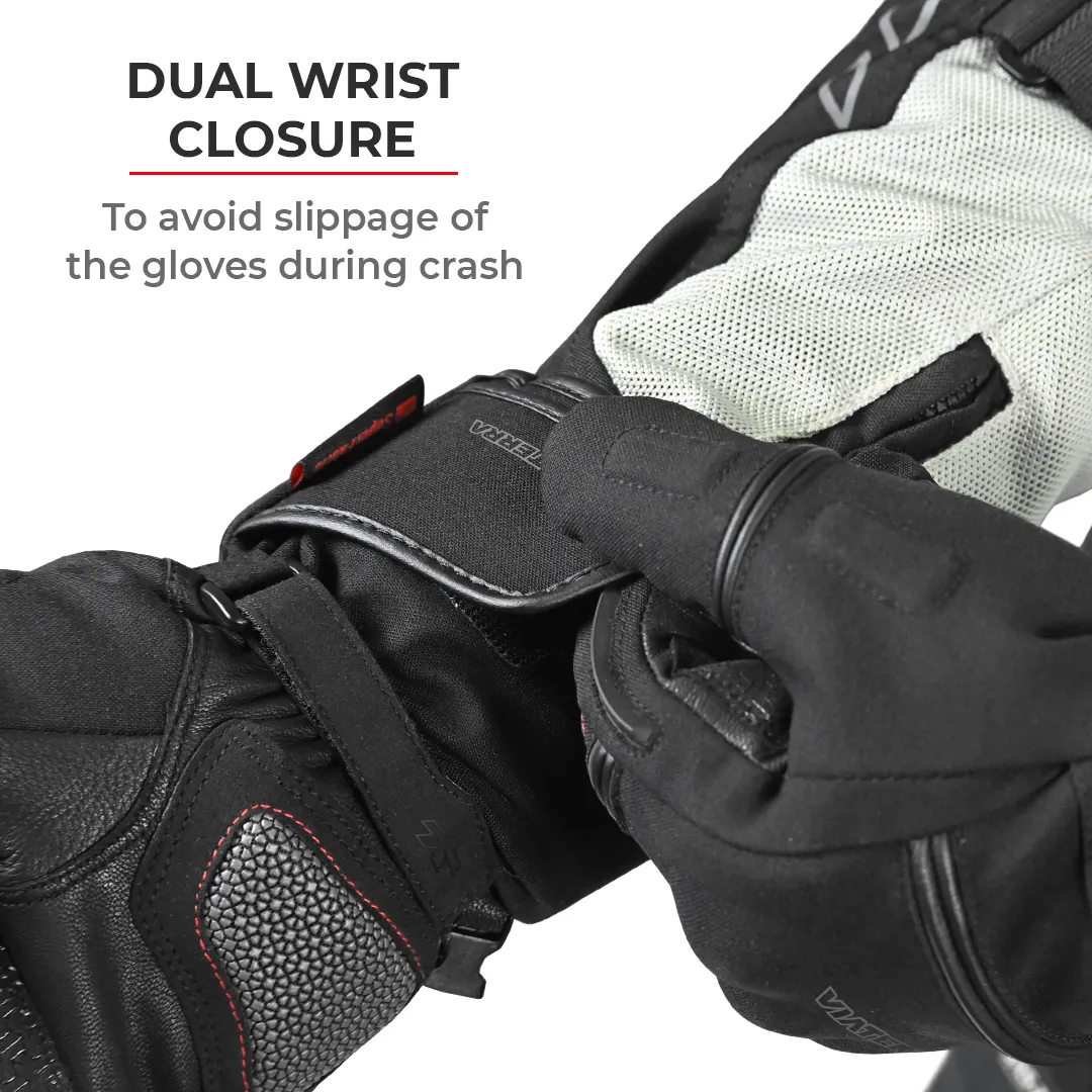 VIATERRA TUNDRA – WATERPROOF WINTER MOTORCYCLE RIDING GLOVES - Image 9