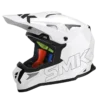 SMK ALLTERRA SOLID GL120 GLOSSY-WHITE OFFROAD HELMET