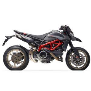 SC PROJECT EXHAUST FOR  DUCATI HYPERMOTARD 950 – RVE – SP (2019 – 2021) – EURO 4 De-cat link pipe compatible with original, S1, SC1-M, S1-Carbon, SC1-R, CR-T M2 Mufflers (mufflers not included)