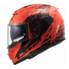 LS2 FF390 Breaker Evo Matt Black Orange Animal Helmet