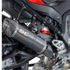 SC PROJECT EXHAUST FOR BMW S 1000 XR (2017 – 2019) Oval Carbon Fiber Muffler, high position