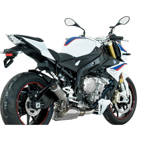 SC PROJECT EXHAUST FOR BMW S 1000 R (2017 – 2020) CR-T titanium, with titanium mesh Muffler, with Titanium link pipe - Image 2
