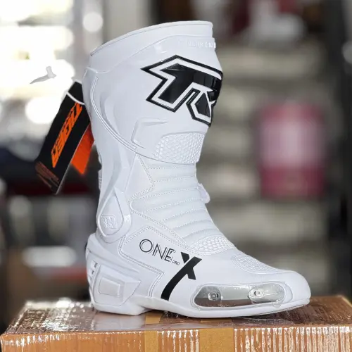 TIGER TR X- ONE PRO BEST RACING BOOT FOR MEN - WHITE - Image 4