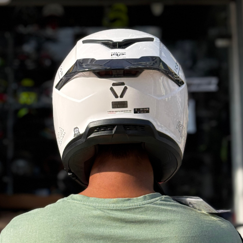 Korda Icon Solid Gloss White Helmet - Image 10