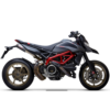 SC PROJECT EXHAUST FOR DUCATI HYPERMOTARD 950 – RVE – SP (2019 – 2021) – EURO 4 Pair of CR-T M2 Mufflers, carbon fibre