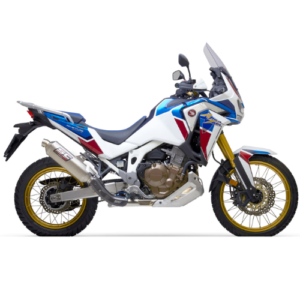 SC PROJECT EXHAUST FOR  HONDA CRF1100L AFRICA TWIN (2020 – 2023) – ADVENTURE Rally Raid Muffler, Titanium