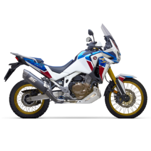 SC PROJECT EXHAUST FOR HONDA CRF1100L AFRICA TWIN (2020 – 2023) – ADVENTURE Adventure Muffler, titanium, matt black painted