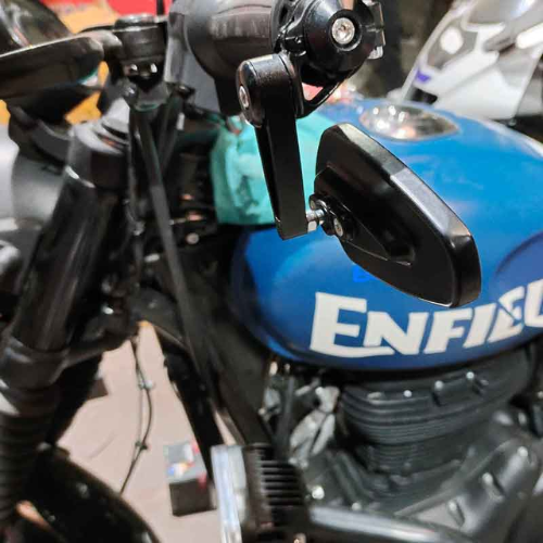 Bar End Rear View Mirror