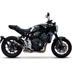 SC PROJECT EXHAUST FOR HONDA CB1000R (2018 – 2020) GP-M2 Muffler, carbon fiber, with CNC machined exit pipe