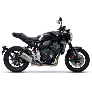 SC PROJECT EXHAUST FOR  HONDA CB1000R (2018 – 2020) SC1-R Titanium Muffler, with carbon fiber end cap