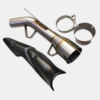 D Cat Bend Pipe With Carbon Fibre Cover Kawasaki Z900 BS4
