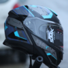 SMK GULLWING TEKKER GL265 GLOSSY FLIP UP MODULAR HELMET 22.06