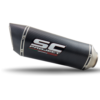 SC PROJECT EXHAUST FOR   HONDA CBR650R (2019 – 2020) Full Exhaust System 4-1, with SC1-R Carbon Fiber Muffler