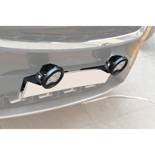 MADDOG 4 wheeler Number Plate Clamp for 2 Lights - Image 3